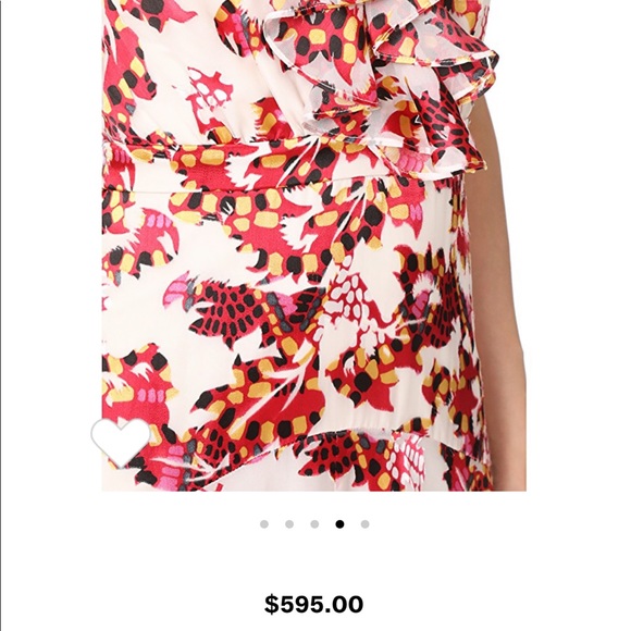 Saloni, Rita Ruffle Dress. - Picture 4 of 5